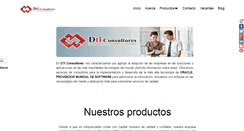 Desktop Screenshot of dti-consultores.com